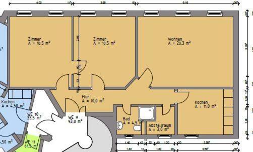 Apartments In Der Jahnallee 20 Waldplatzpalais Leipzig Eksteriør bilde